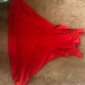 Red express dress